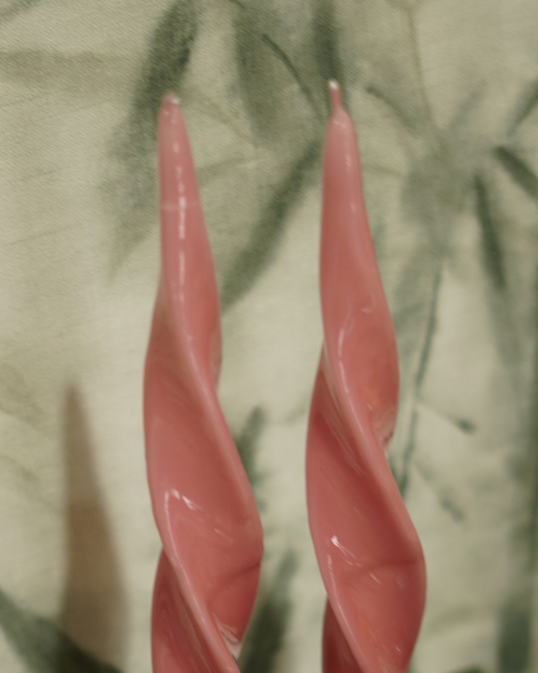 Vela rizada rosa claro