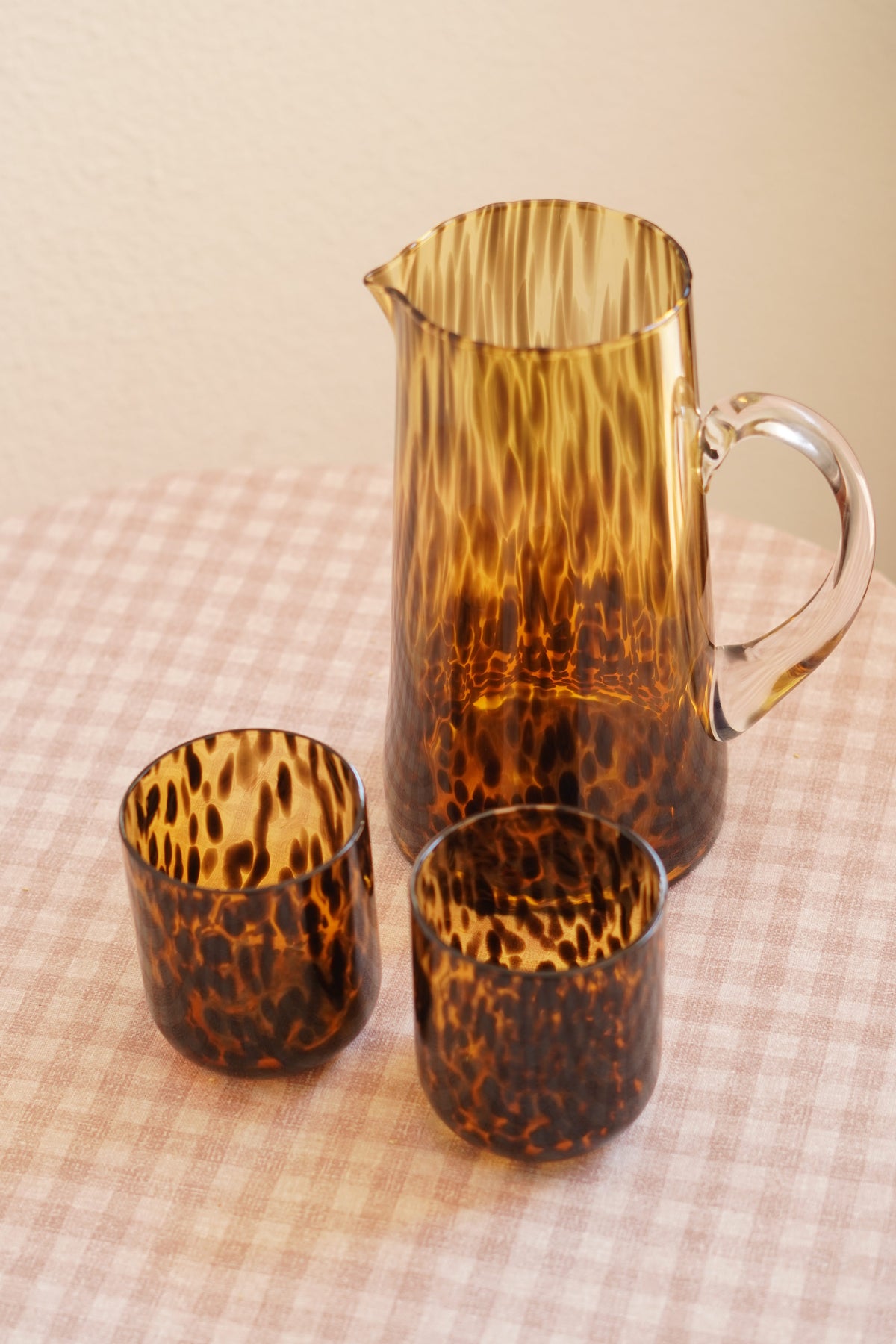 Jarra Cristal Moteado