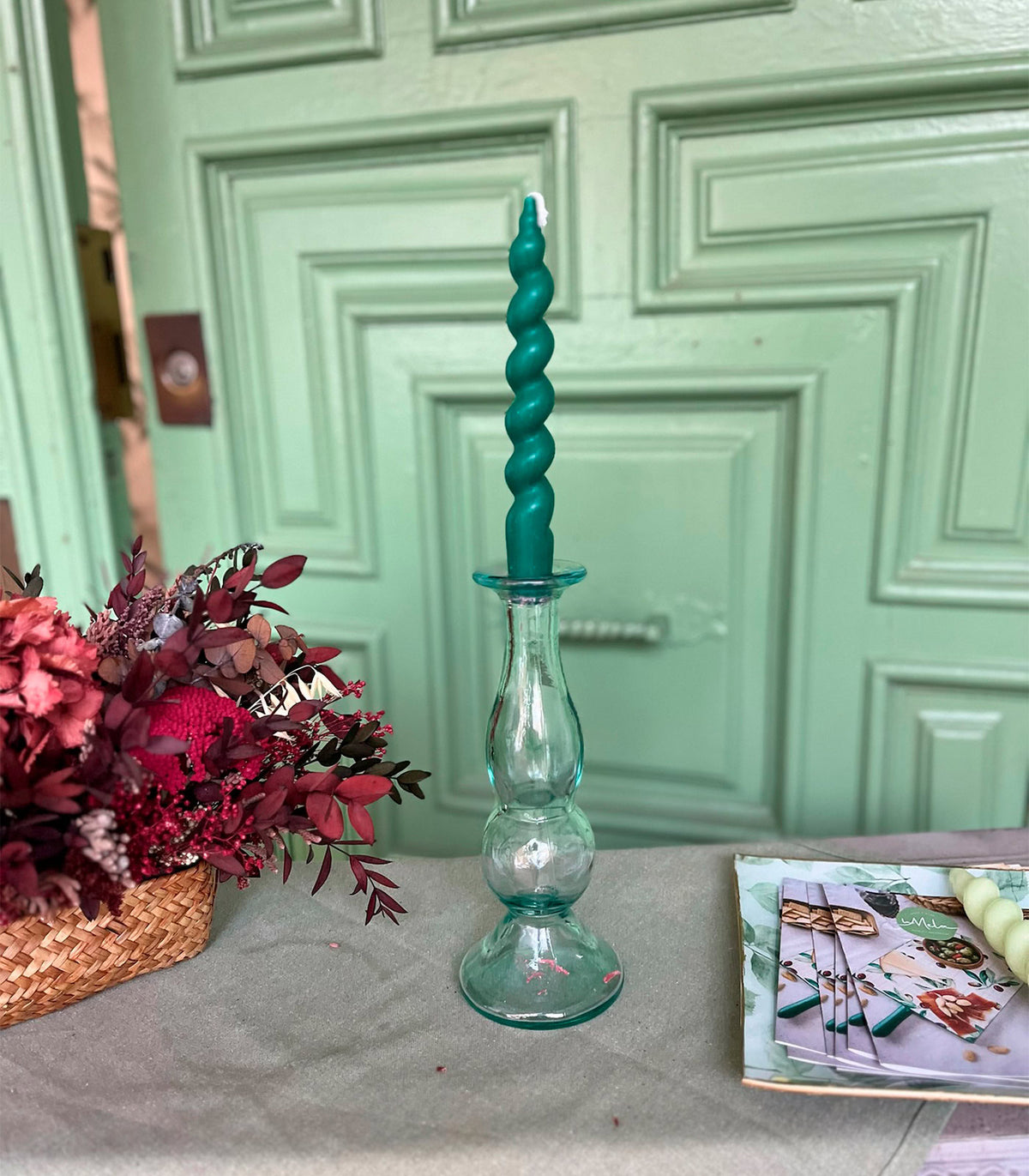Candelabro de cristal