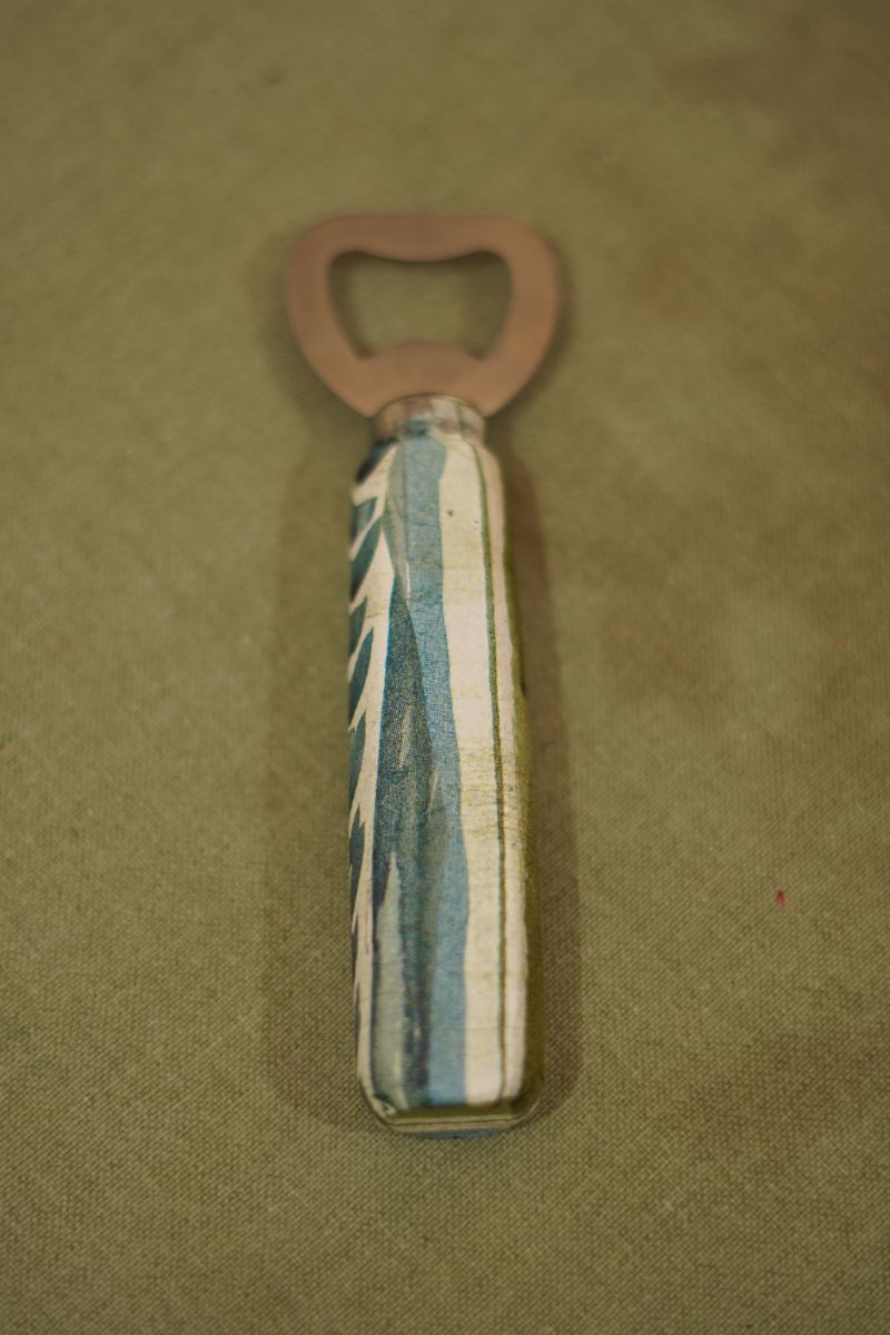 Abridor Estampado Azul