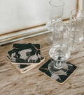 Posavasos Pájaros Negros