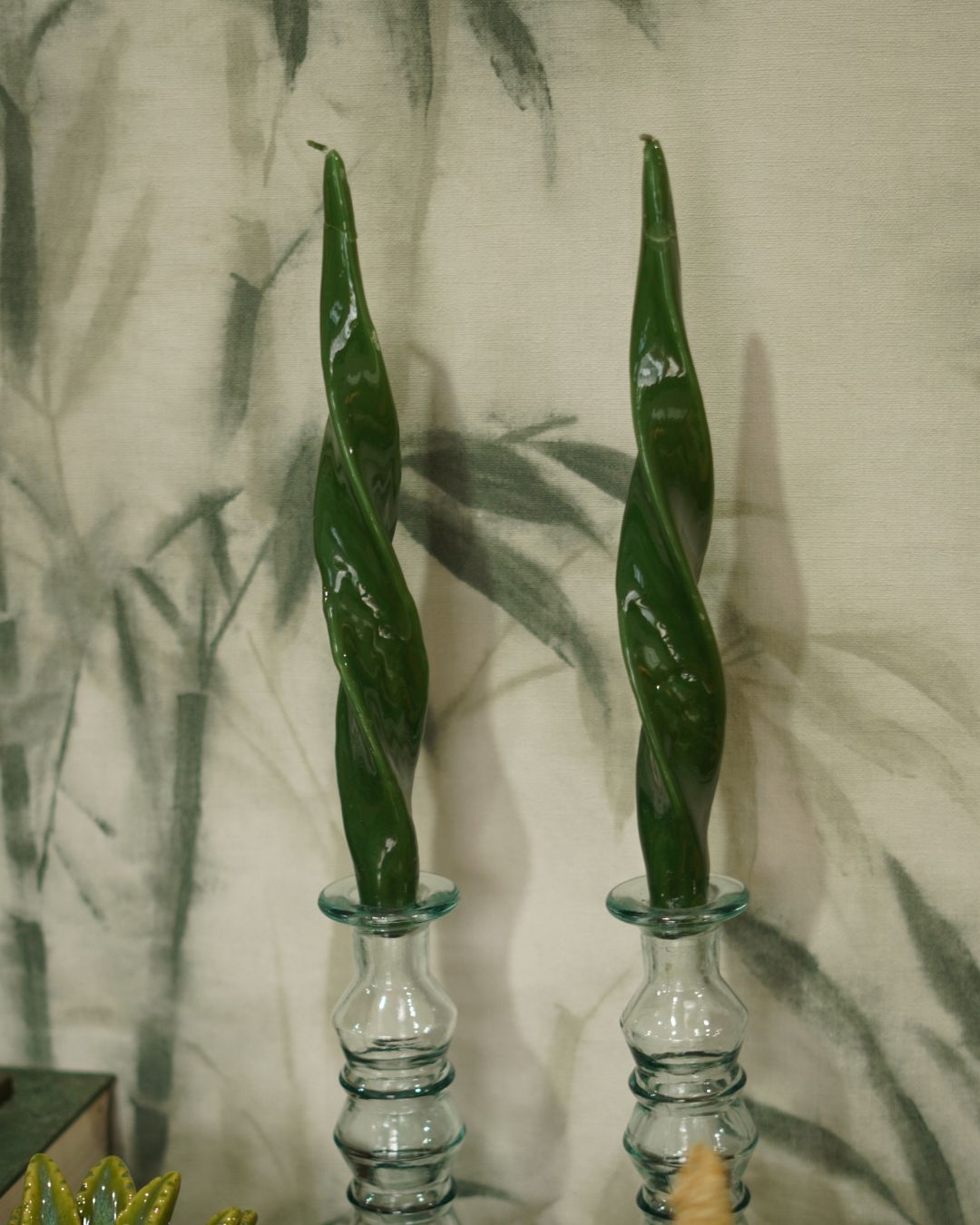 Vela rizada verde