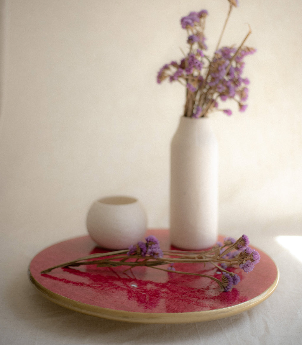 Tabla giratoria Roja