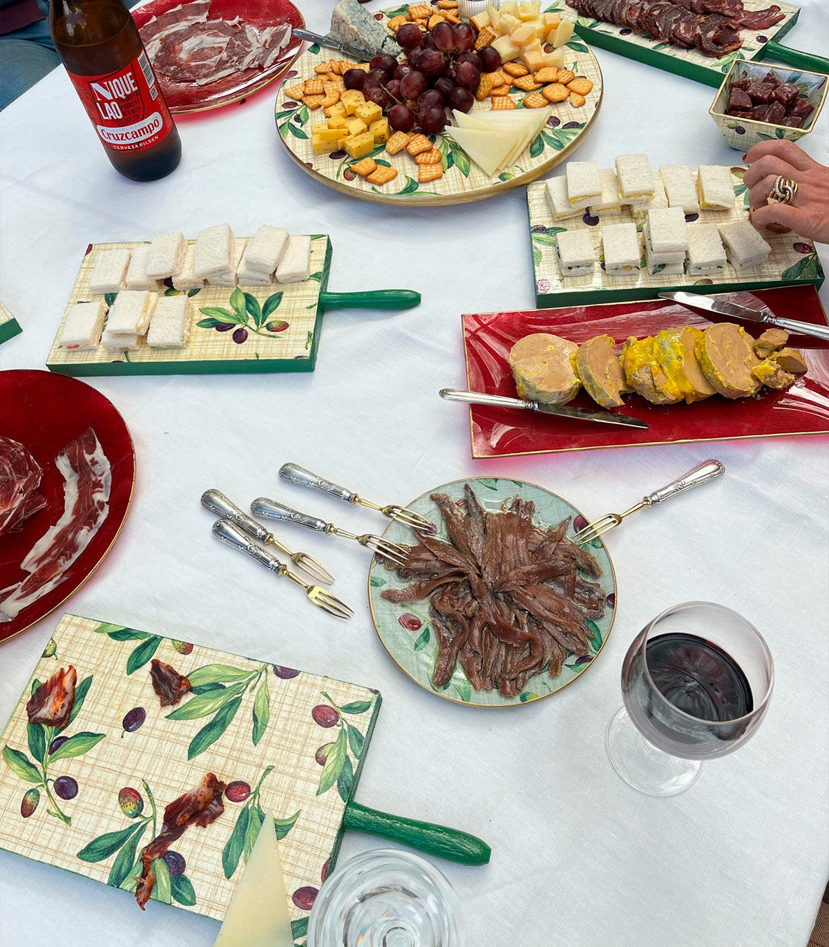 Tabla La Mela Snack Olivas