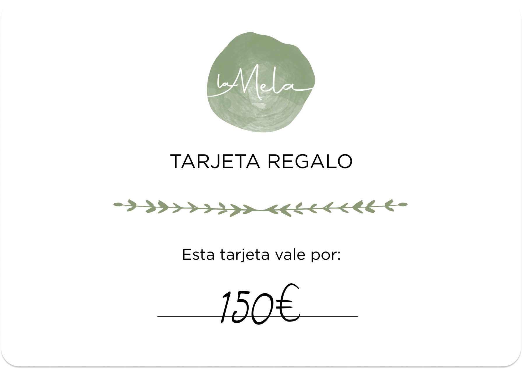 Tarjeta Regalo