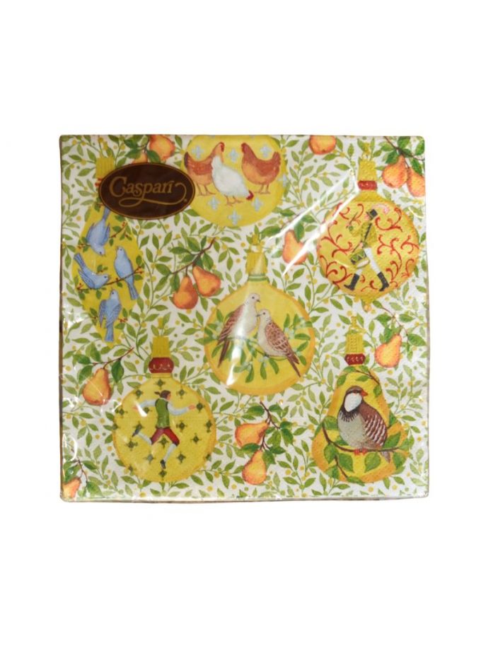 Servilleta Bolas Navidad