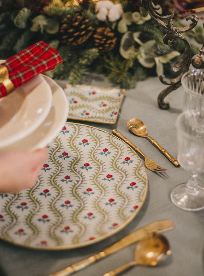 Fuente/Plato Redondo · Edición Navidad