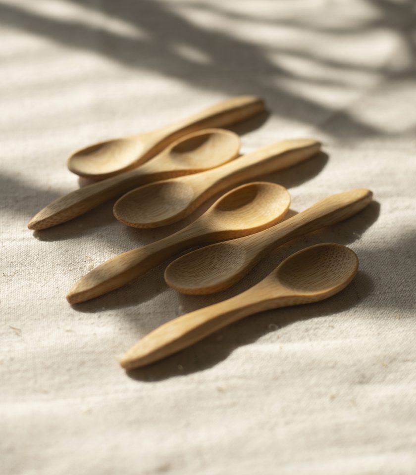lamela cucharitas bambu2 | La Mela Deco