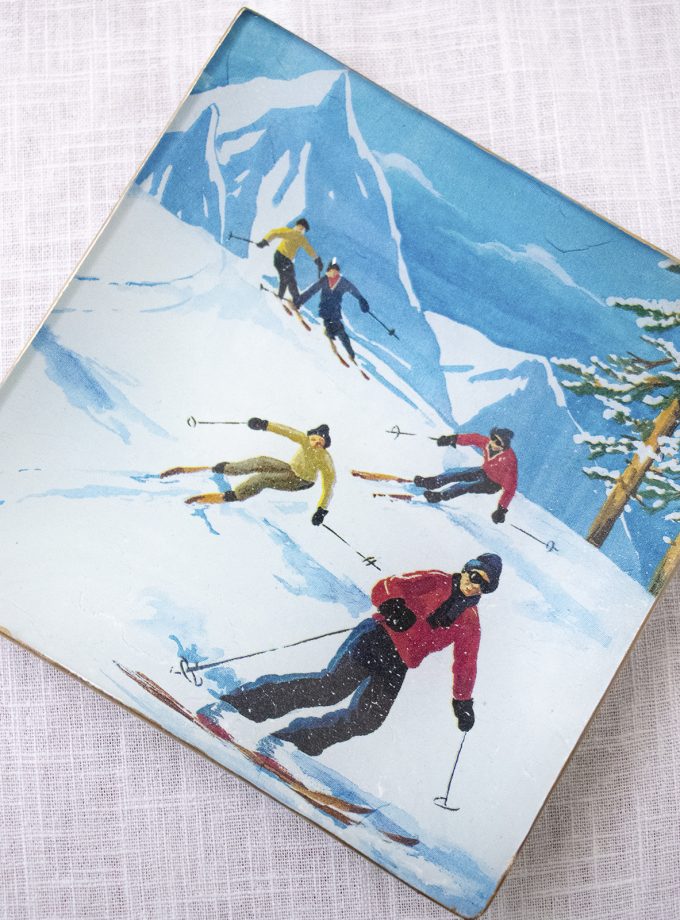 vaciabolsillos esquiadores | La Mela Deco