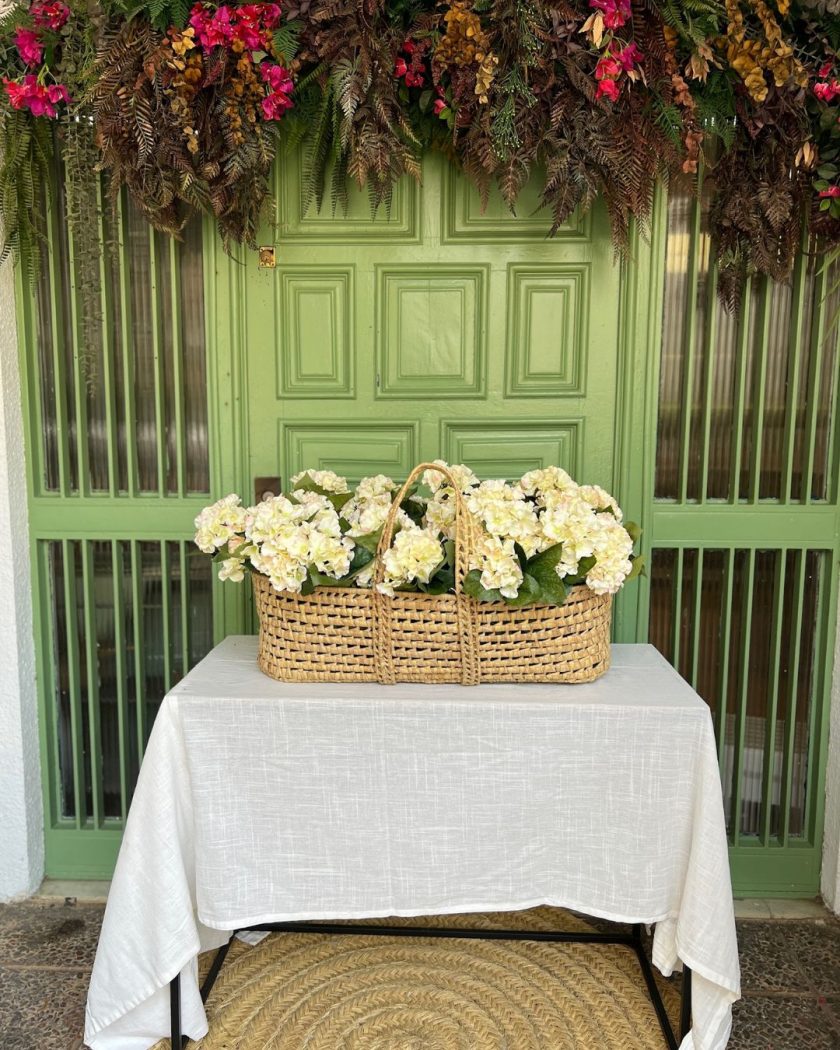 Hortensias Blancas Artificiales - Imagen 3