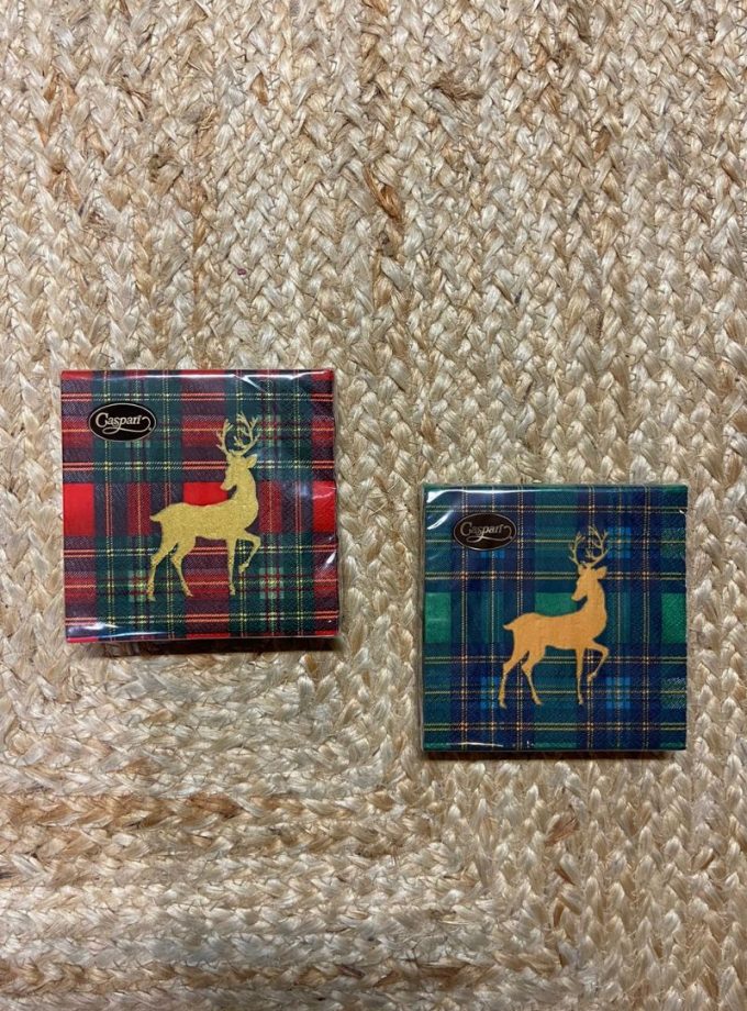 Servilleta Ciervo Cuadros