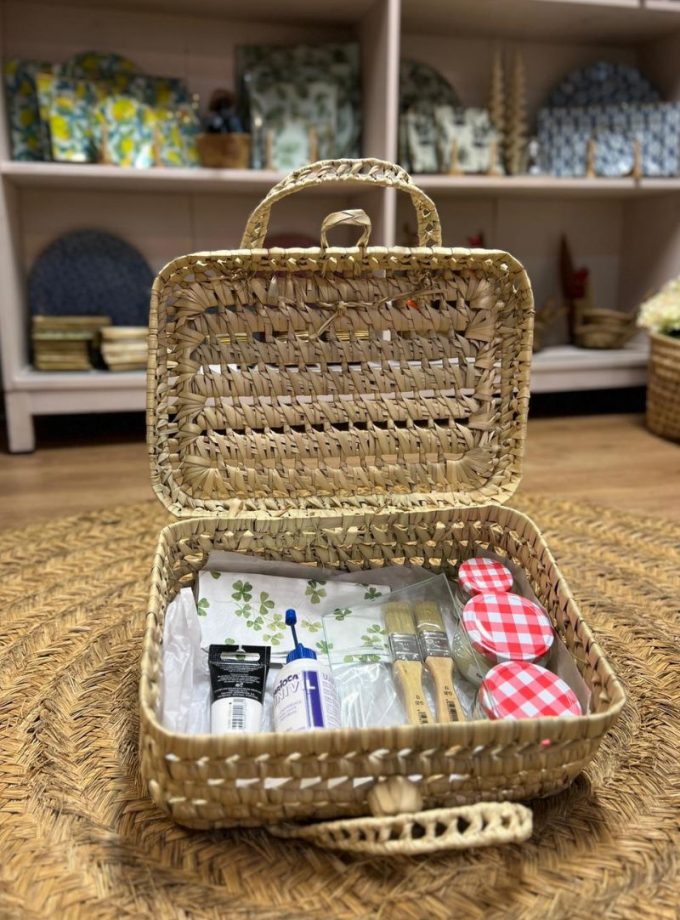 Kit creativo de decoupage sobre cristal