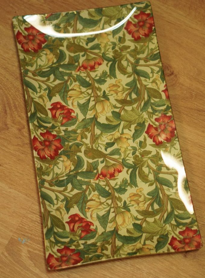 Fuente Rectangular Alicia 26x13cm