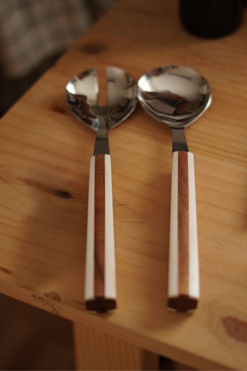 Cubiertos para Servir Rayas - Imagen 2